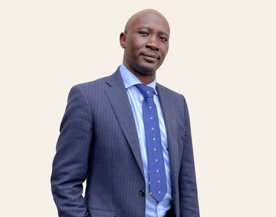 Dr Wycliffe Mbagaya - professional portrait